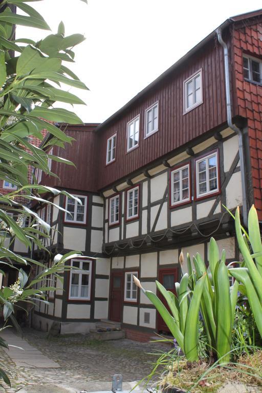 Ferienwohnungen Im Alten Handelshof Quedlinburg Esterno foto