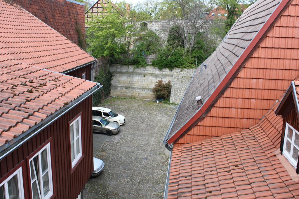 Ferienwohnungen Im Alten Handelshof Quedlinburg Esterno foto