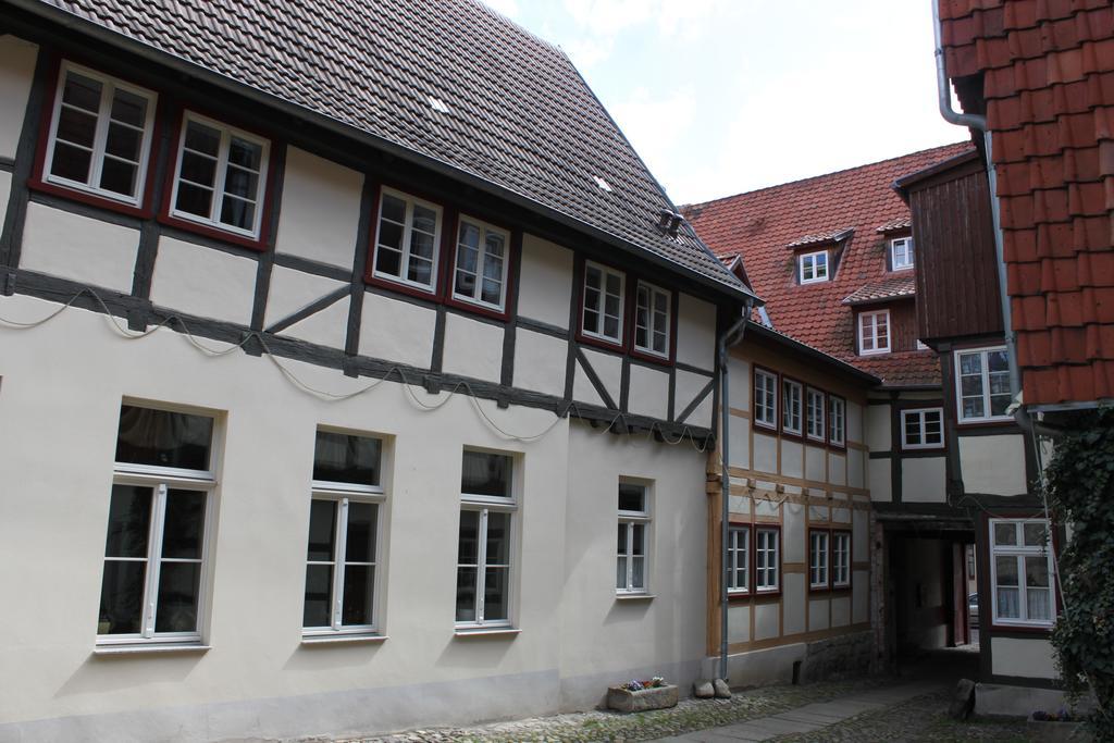 Ferienwohnungen Im Alten Handelshof Quedlinburg Esterno foto